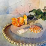 Morgenlicht, 30x40, Aquarell