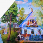 Ein blaues Haus  Ein blaues Haus