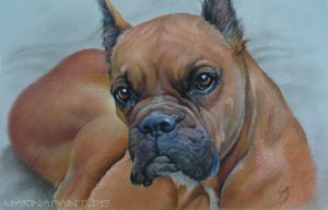 Marta, 30x45, Pastell