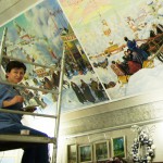 Montage 1 Auf dem Gerüst, Gleicherwiesen 2011